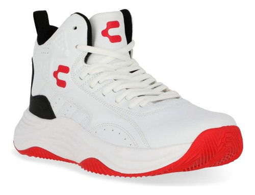 Sneaker Primaria 66742pr Sintetica Basquet Basketball Blanco