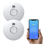 Detector De Humo Wifi Ecoey, Alarma De Humo Wifi Con Tecnolo