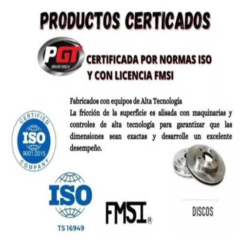 Disco De Freno Honda Fit Brasilero 2007 2008 3294 Foto 2