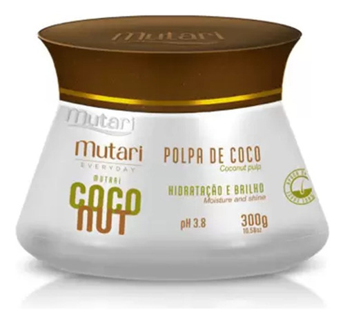 Polpa De Coco Hidratação E Brilho Manutenção Mutari 300g