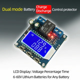 Modulo Control Carga Cd60l 12v 24v 48v 6-60v 20a Solar Bater