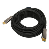 Cable De Interfaz Multimedia 4k Hd, 18 Gbps, Óptico, Multime