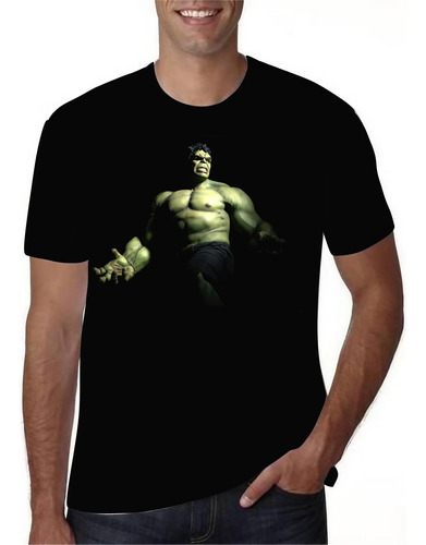 Camiseta/camisa Do Hulk Avengers Vingadores/ Hulk