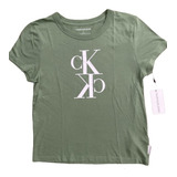 Calvin Klein Jeans Camiseta C/logo P/dama  Mod. Cj1t1395