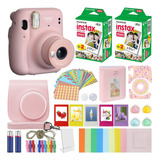 Fujifilm Instax Mini 11 Cámara Instantánea Blush Pink + Paqu