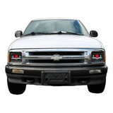 Faros Led Ojo Demonio Para Chevrolet S10 Y Blazer