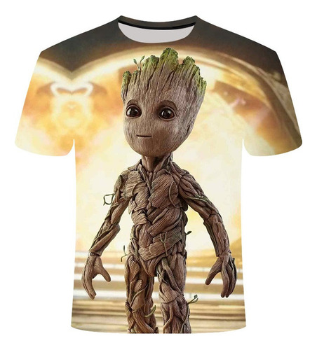 Axl Nueva Camiseta 3d De Groot Guardians Of The Galaxy Para