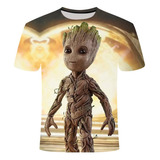 Axl Nueva Camiseta 3d De Groot Guardians Of The Galaxy Para