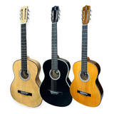 Guitarra Clásica+forro Lona+método De Aprendizaje+pick+envío