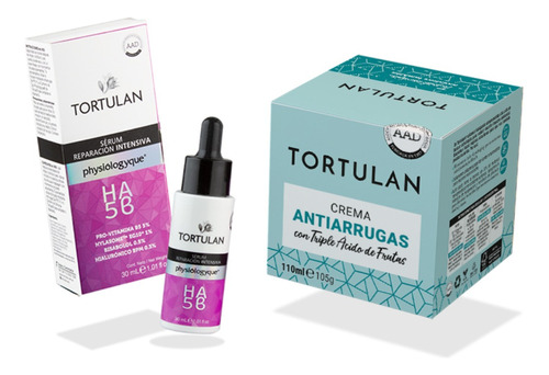 Kit Tortulan Crema Antiarrugas + Serum Reparación Intensiva