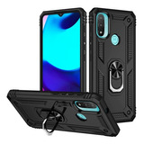 Funda Uso Rudo Anillo Magnetico Para Motorola