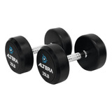 Mancuernas 25 Lbs Altera Pesas Redondas Gimnasio Profesional