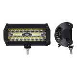 Kit De Barras Led 120w 40 Smd 12v 24v Auto 4x4 Camion Utv