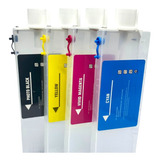 Cartucho P/ Bulk Ink 220ml/roland/mutoh - Vertical- 4 Peças 