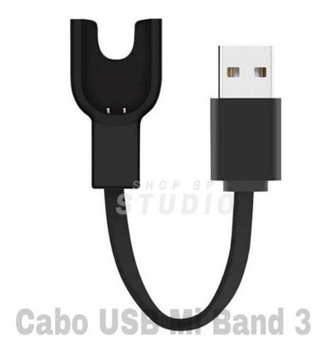 Carregador Usb Mi Band 3, M3 Normal, M4, M5 Não Magnética