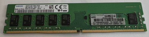 Memoria Ecc 8gb Pc4-2400t-ed1 Hp 862689-091 Dl20 G9 Ml30 G9