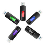 5 Piezas Memoria Usb 2.0 Topesel De 64 Gb, Plateado