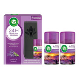 Bom Ar Spray Automático Aparelho + 3 Refil 250ml Lavanda