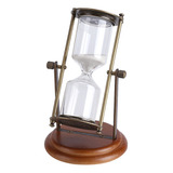 Reloj De Arena Sand Timer, 15 Minutos, Giratorio, De Cristal