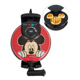 Wafflera Kalley Mickey Mouse De Disney K-dwm1 Rojo Entre 110 Y 120 V