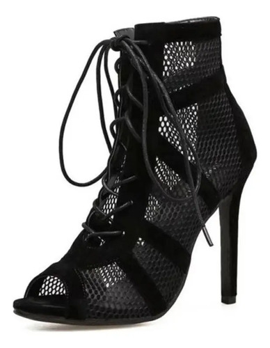 Bx Botas De Baile Negras Con Tacones For Baile De Salón Y