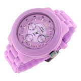 Reloj Montreal Mujer Ml725 Malla Silicona Resistente Al Agua