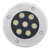 Embutido Led De Chão 7w Luz Branca Ip65 Gaya