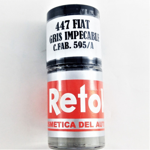 Pintura Fiat Gris Impecable C. Fabrica 595/a