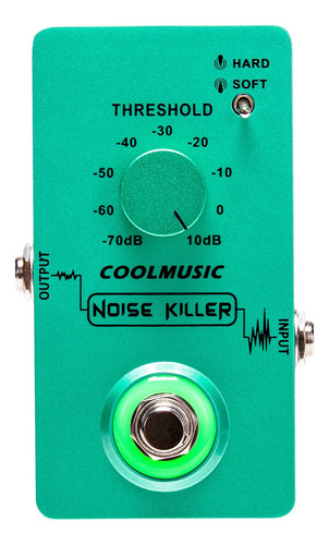 Pedal De Efeito Coolmusic Noise Killer True Bypass Noise Gat