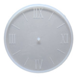 Molde Silicona Para Reloj 20cm De Diametro Resina Arte Deco