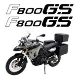 Par Adesivo Bmw F800gs Azul Resinado F800 Gs