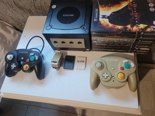 Nintendo Game Cube Completo Com Vários Jogos