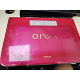Notebook Sony Vaio Vpcea Rosado Intel I3 320gb Dd 3gb Ram 
