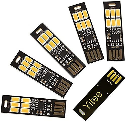 Puerto Usb Luz Yitee Luz Llavero Super Brillante Smd Led Min