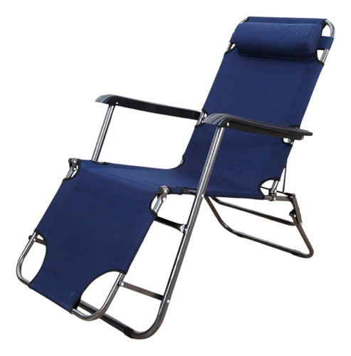 Reposera Exterior Reclinable Silla De Playa Jardin