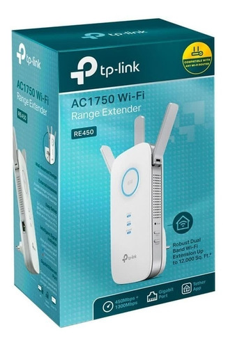 Repetidor Tp-link Re450 Ac1750 2.4/5.0ghz Dual Band 2932