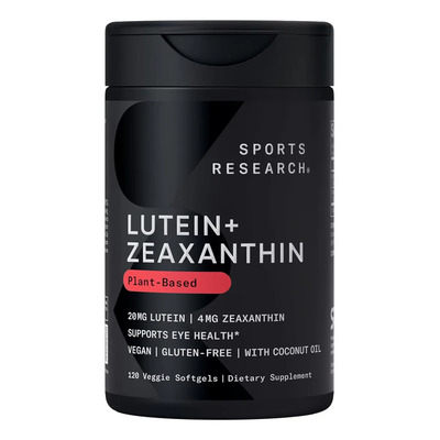 Cápsulas de luteína y zeaxantina Sports Research® - Eye Head | MercadoLibre