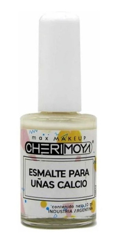 Esmalte Para Uñas Calcio Cherimoya 10ml Manicuria Esculpidas