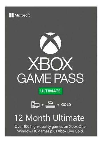 Game Pass 12 Meses