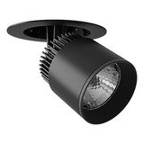 Proyector Led Dirigible Empotrable 20w Negro 24° 3000k Magg