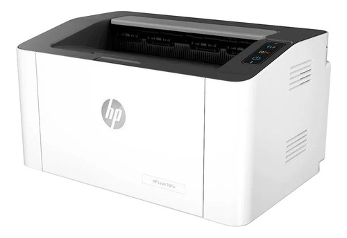 Impressora Hp 107w Com Wi-fi 220v (preta/branca)