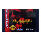 Mortal Kombat 2 Unlimited Para Sega Genesis Megadrive. Repro