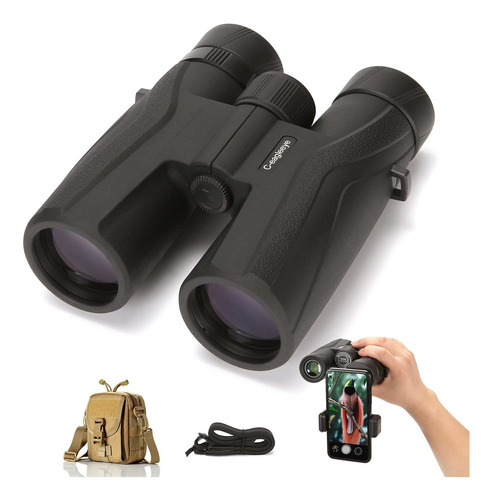 C-eagleeye Binoculars 10x42, Ipx7 Professional Waterproof &