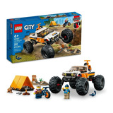 Kit Lego City Todoterreno 4x4 Aventurero 60387 252 Piezas 3+ Cantidad De Piezas 251
