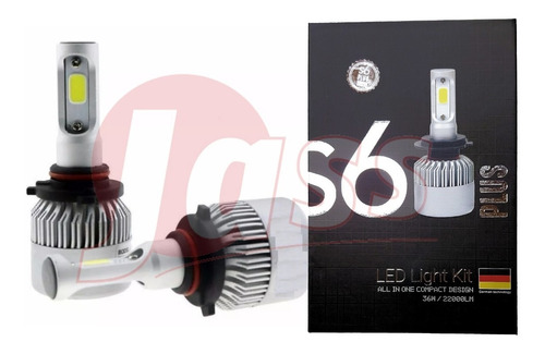 Kit Cree Led Cob H1 H3 H7 H11 9006 H16 H27 - 20000lm - S6