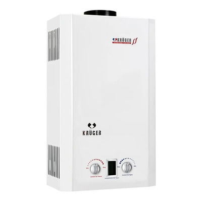 Calentador Boiler Instantáneo 10L Krüger Gas Natural Encendido Electrónico | Meses sin interés