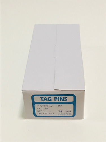 Pack X10 5000 Hilos Plasticos Regular 75mm Tag Pins