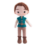 Muñeco Flynn Ryder De Enredados A Crochet 26 Cm