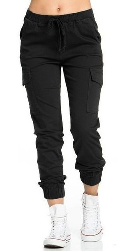 Pantalon Cargo Gabardina Dama Colores Moda Urbano Envios