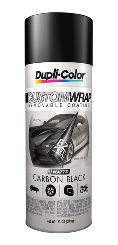 Dupli-color Custom Wrap Capa Extraíble Negro 11oz